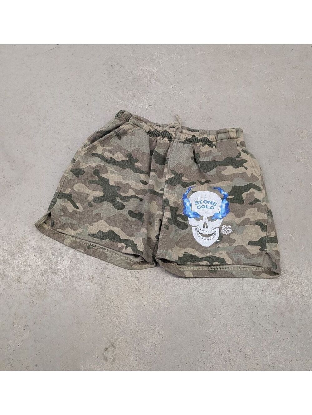 WWE WWF Stone Cold Steve Austin Camo Cotton Shorts